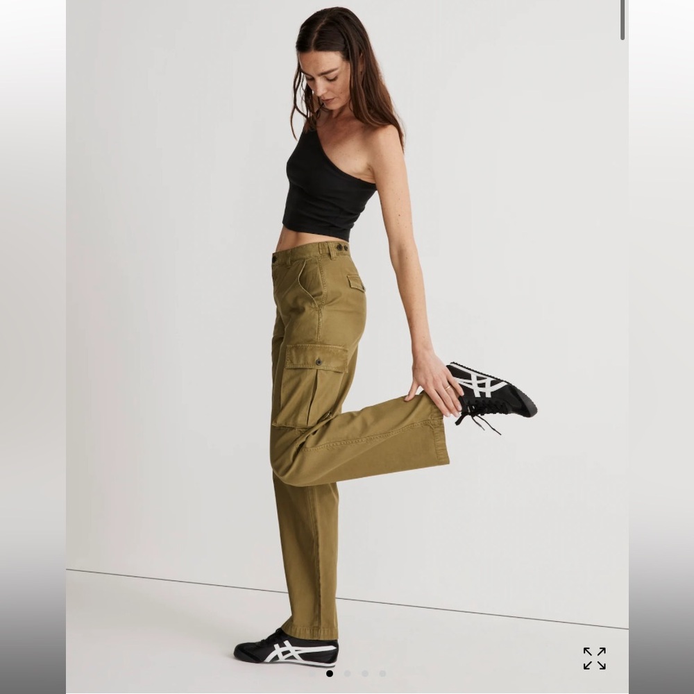 Madewell Low-Slung Straight Cargo Pants